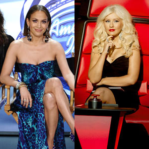 The Voice, Christina Aguilera, Jennifer Lopez, American Idol The Voice, Christina Aguilera, Jennifer Lopez, American Idol